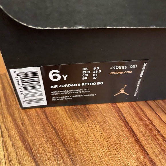 Jordan 5 Retro BG “Camo” - Picture 7 of 10